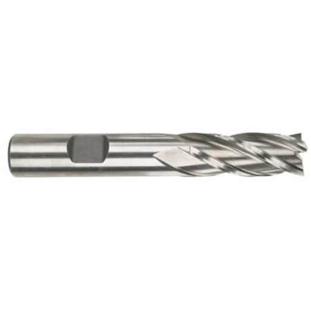 End Mill, NonCenter Cutting Regular Length Single End, Series 1897, 34 Cutter Dia, 358 Overal